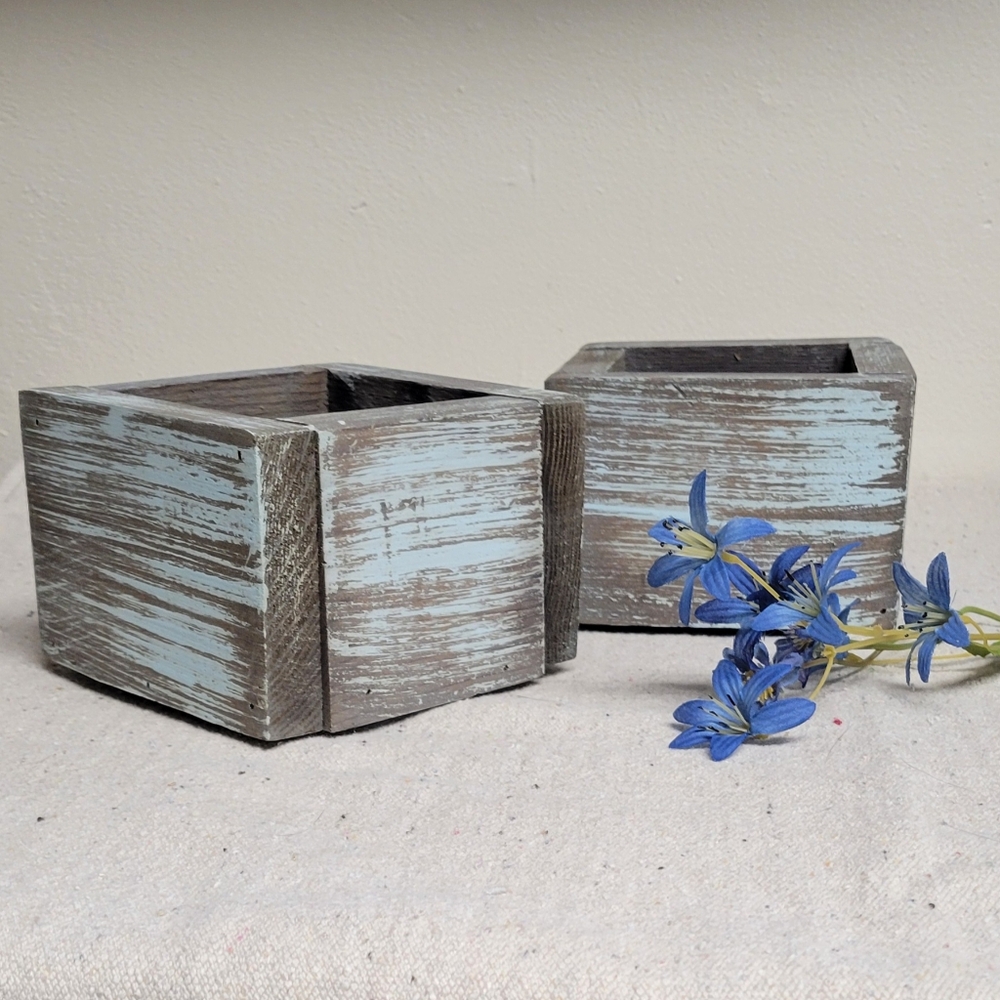 Wooden Planter Boxes